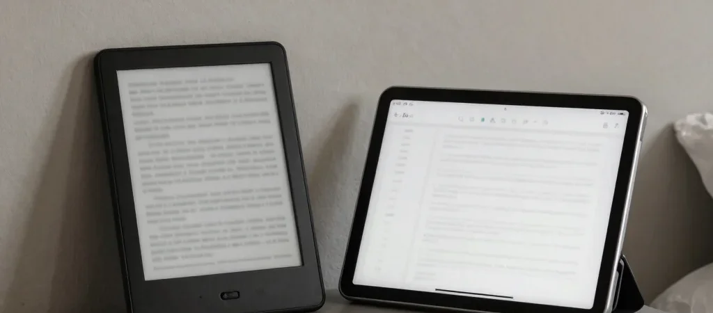E-Reader or Tablet for Your Nightstand?